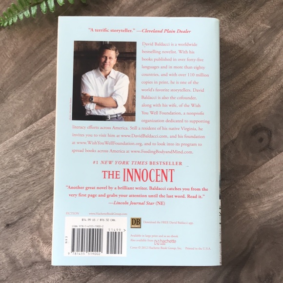 📚 4/$20 - The Innocent by David Baldacci 📚 - Picture 3 of 4